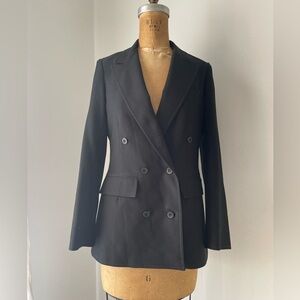 Vintage 1970’s GIVENCHY blazer double breasted polyester jacket XS S